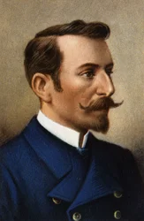 Porträtt av Adrien de Gerlache