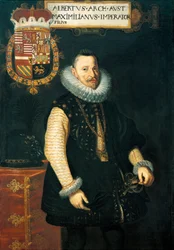 Porträtt av Albert VII