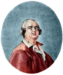 Porträtt av Alessandro, greve av Cagliostro (Giuseppe Balsamo) (1743-1795) - Porträtt av greve Giuseppe Balsamo, kallad Cagliostro (1743-1795), äventyrare och grundare av en egyptisk frimurarrit