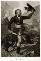 Porträtt av Alexandre Davy Dumas (1762-1806), far till Alexandre Dumas far
