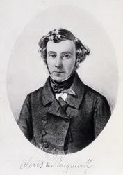 Porträtt av Alexis de Tocqueville