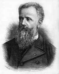 Porträtt av Anatole de la Forge. 1820-1892. Prefekt för det nationella försvaret