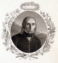 Porträtt av Andre Massena (1756-1817) "Segerns barnport", marechal av Frankrike