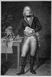 Porträtt av Andre Massena (1756-1817), marechal av Frankrike.