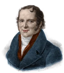 Porträtt av Antoine Francois, greve av Fourcroy (1755 - 1809) Kemist, naturforskare, läkare, gravyr från 1800-talet