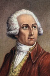 Porträtt av Antoine Louis Lavoisier Fransk kemist.