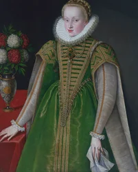Porträtt av ärkehertiginnan Maria Christina av Österrike (Graz