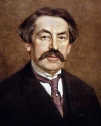 Porträtt av Aristide Briand (1862 - 1932) år 1916.