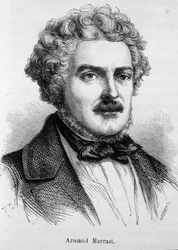 Porträtt av Armand Marrast, fransk politiker (1801 - 1852)