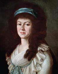 Porträtt av friherrinnan Maria Anna von Westerholt