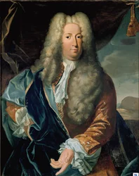 Porträtt av Carlo Vincenzo Ferrero di Roasio (olja på duk)
