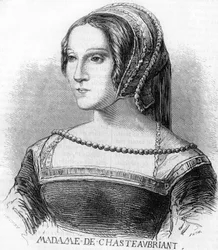 Porträtt av Katarina av Aragonien, Henrik VIII:s första fru (1485-1536).