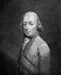 Porträtt av Karl av Habsburg, känd som ärkehertig Karl (1771-1847), österrikisk general.