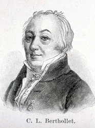 Porträtt av Claude Louis Comte Berthollet (1748 - 1822), fransk kemist.