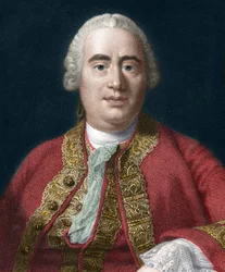 Porträtt av David Hume, skotsk filosof (1711-1776) - David Hume (1771-1776), skotsk filosof och historiker