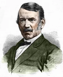 Porträtt av David Livingstone (1813 - 1873).