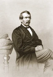 Porträtt av David Livingstone (1813 - 1873).