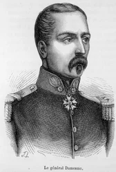 Porträtt av Edouard Adolphe Deodat Marie Daesme (1807-1848), fransk militär.