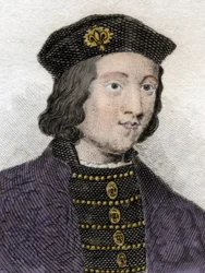 Porträtt av Edward IV, kung av England (1442 - 1483).