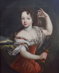 Porträtt av Elisabeth Charlotte d