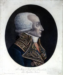 Porträtt av Francesco Melzi d