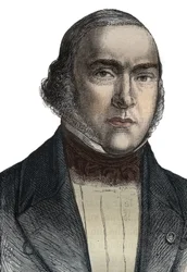Porträtt av Francois Jean Leon de Maleville, känd som Leon de Maleville (1803, -1879), fransk politiker.