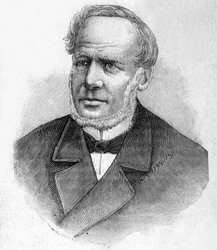 Porträtt av Franz de Champagny (1804 - 1882) - i "" Les Contemporains", n.d. sent 1800-tal.