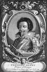 Porträtt av Frédéric Henri de Nassau, Prins av Orange (1584-1647).