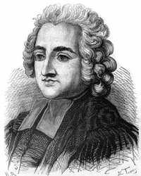 Porträtt av Germain Louis de Chauvelin. fransk politiker. 1685-1762