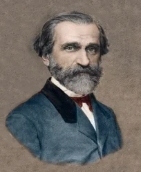 Porträtt av Giuseppe Verdi