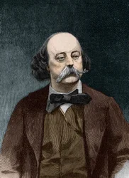 Porträtt av Gustave Flaubert (1821 - 1880)