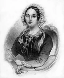 Porträtt av Henriette Sontag (1806-1854), tysk sångerska.