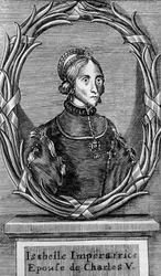 Porträtt av Isabelle, imperator och hustru till Charles V - n.d.