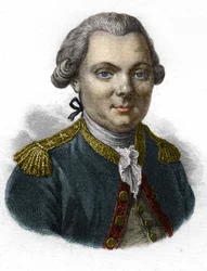 Porträtt av Jean-Francois Galaup, greve av La Perouse (Jean Francois Laperouse