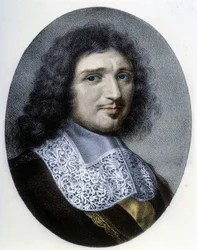 Porträtt av Jean Baptiste (Jean-Baptiste) Colbert (1619-1683).