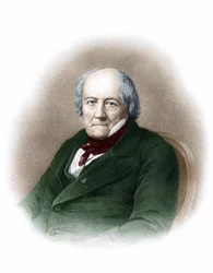 Porträtt av Jean Baptiste Biot (1744 - 1862), fransk kemist.