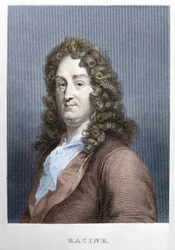 Porträtt av Jean Racine (1639 - 1699), fransk dramatiker.