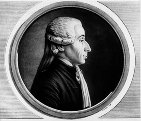 Porträtt av Jean Sylvain Bailly (1736 - 1793), deputerad i staterna Generaux. Gravyr i "" Komplett samling av historiska målningar från den franska revolutionen, i tre volymer.""" 1804.