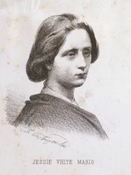 Porträtt av Jessie Jane Meriton White