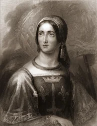Porträtt av Jeanne d