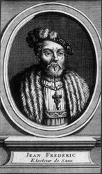 Porträtt av John - Frederic, the Magnanimous, Kurfurst av Sachsen (1503 - 1554) - n.d.