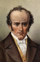 Porträtt av John Cockerill (1790 - 1840), brittisk industriman, som emigrerade 1797 till nuvarande Belgiens territorium.