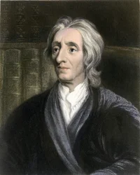 Porträtt av John Locke (1632 - 1704)