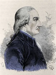 Porträtt av Joseph Black (1728-1799), skotsk kemist.