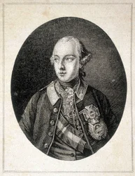 Porträtt av Josef II, kejsare av Tyskland (1741 - 1790) - i "" The Contemporains"", n.d. sent 1800-tal.