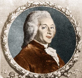 Porträtt av Joseph Ignace Guillotin (1738-1814), fransk läkare och politiker.