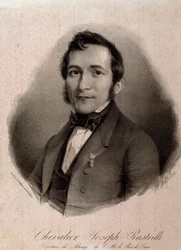 Porträtt av Joseph Rastrelli (gravyr)