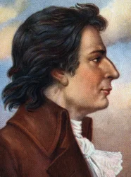 Porträtt av Joseph de Montgolfier, uppfinnare av varmluftsballongen.