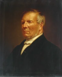 Porträtt av Joshua Dodgson, ca 1855