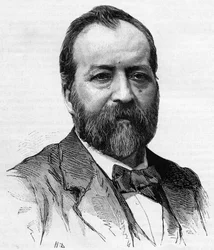 Porträtt av Jules Castagnary (1830-1888), fransk advokat, journalist och politiker.
